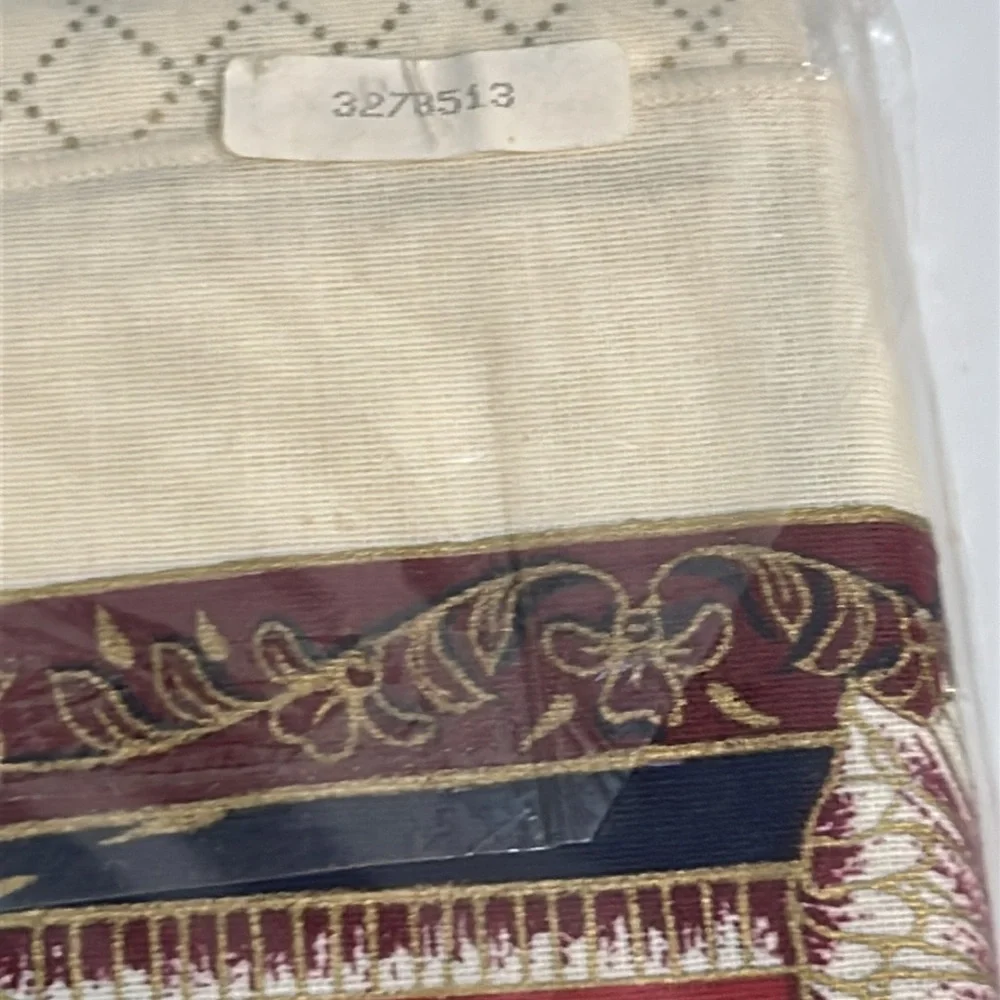 Holidays Cotton Tablecloth Vintage De Medici Garden 60x84 Oval